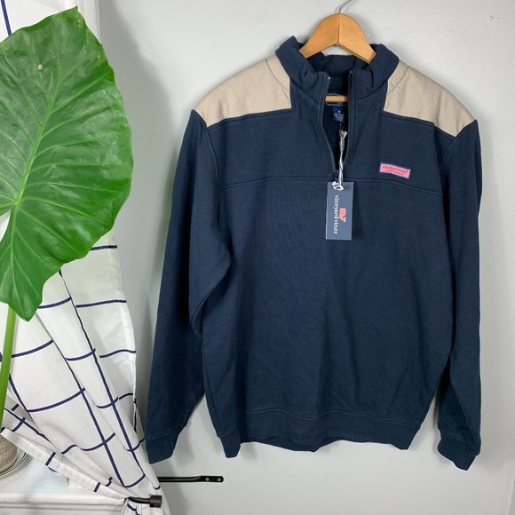 Vineyard Vines Custom Shep Shirt 1/4 Zip Size M - Picture 1 of 3